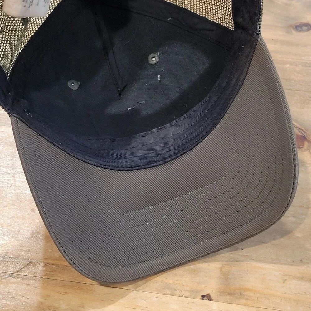 Levi's Hat Cap Snapback Mesh Back Patch Trucker One Size Green